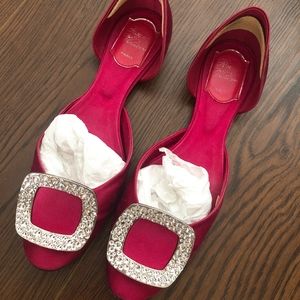 Roger Vivier Ballet Flats Strass Shoes